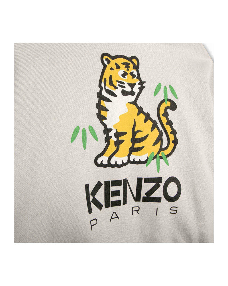 Sweat A Capuche Ciment - Enfant Garçon - Kenzo Kids