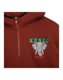 Sweat A Capuche Carmin - Enfant Garçon - Kenzo Kids