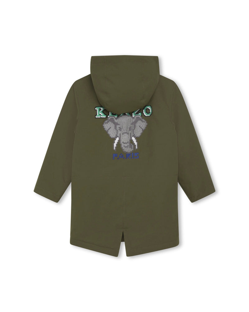 Parka Vert Army - Enfant Garçon - Kenzo Kids