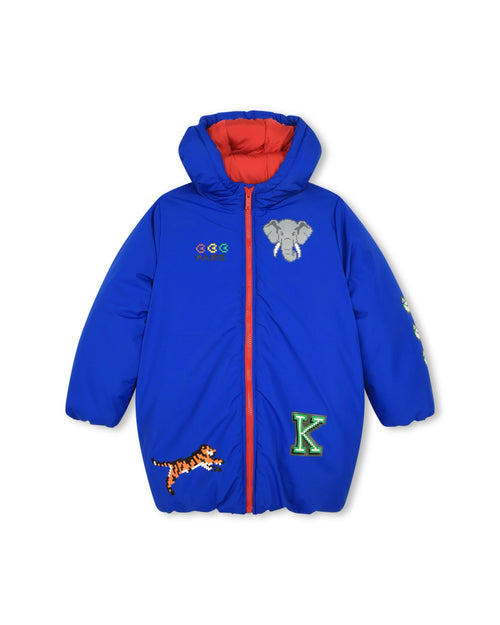 Doudoune Wave Blue - Enfant Garçon - Kenzo Kids