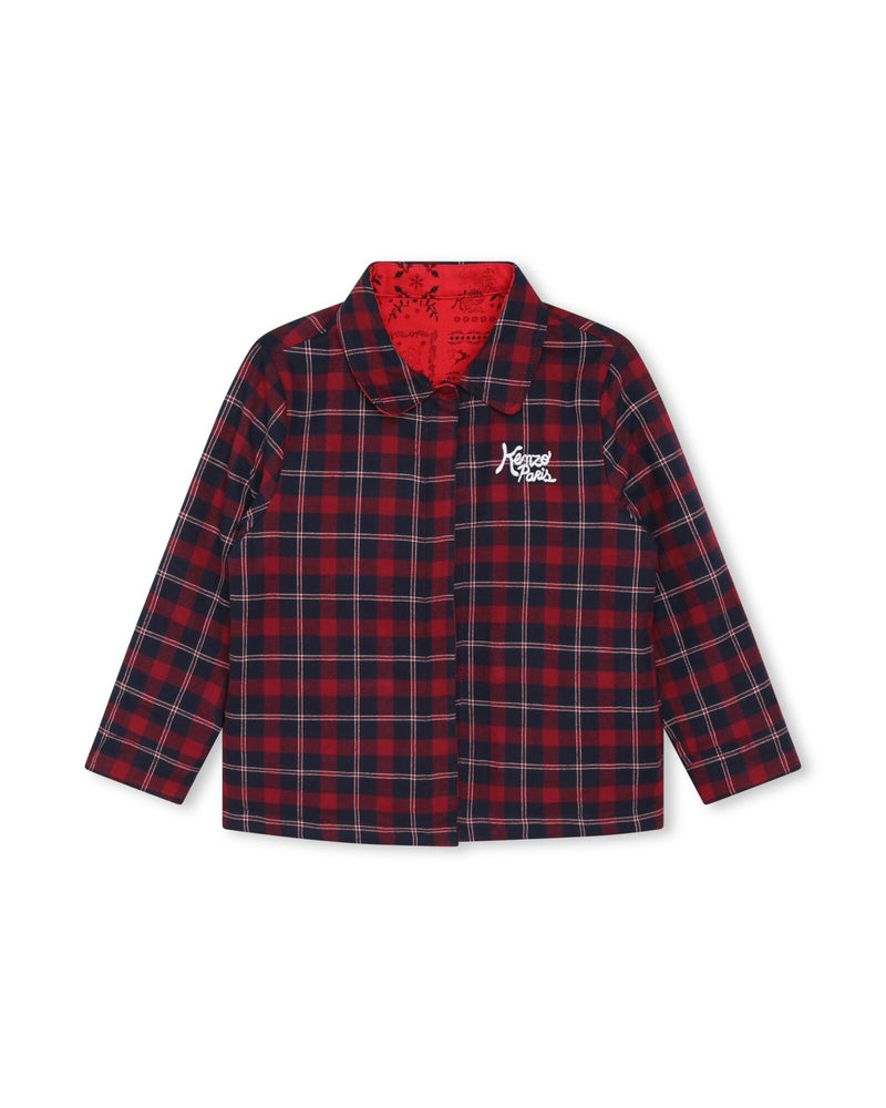 Veste Reversible Rouge Fonce - Enfant Garçon - Kenzo Kids