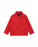 Veste Reversible Rouge Fonce - Enfant Garçon - Kenzo Kids