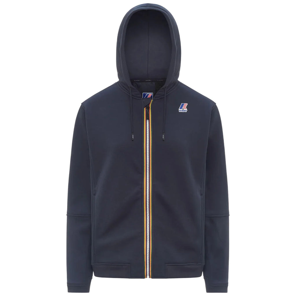 Felpa K-Way Prosper - Blu Marino, Multicolore