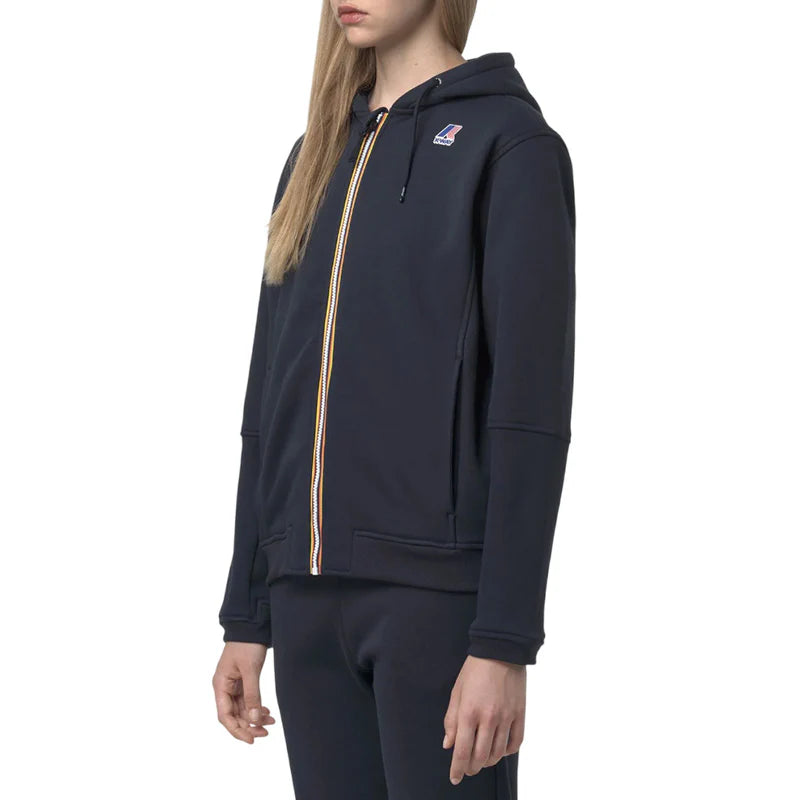 Felpa K-Way Prosper - Blu Marino, Multicolore