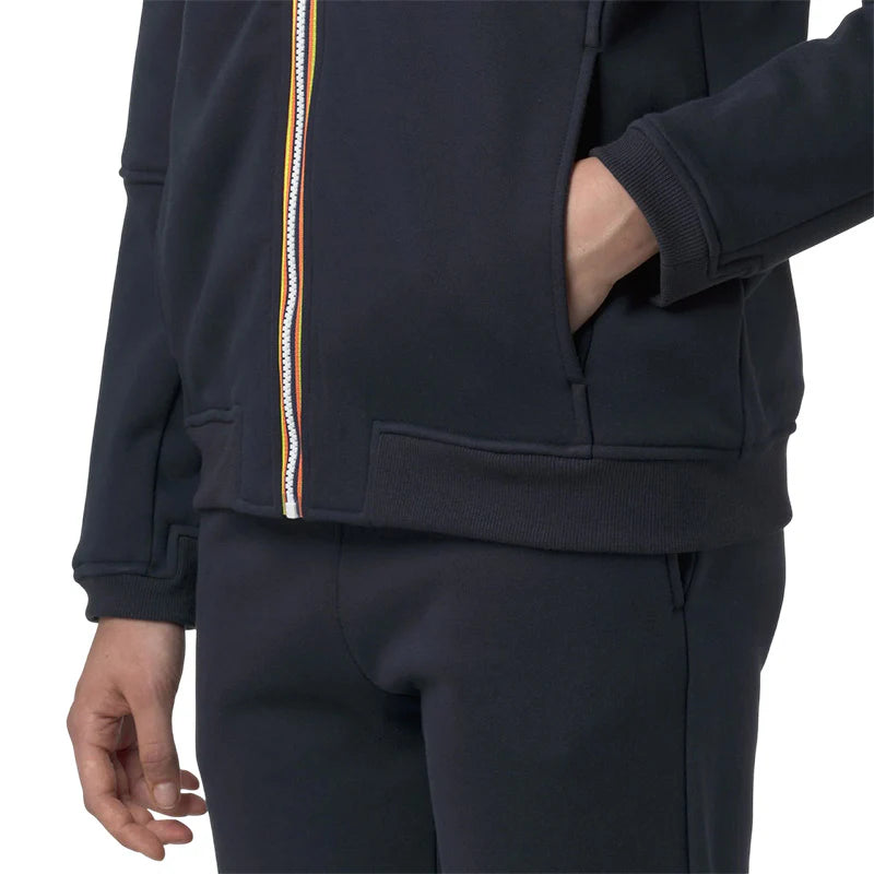 Felpa K-Way Prosper - Blu Marino, Multicolore