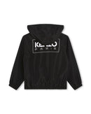 Cardigan A Capuche Black - Enfant Mixte - Kenzo Kids