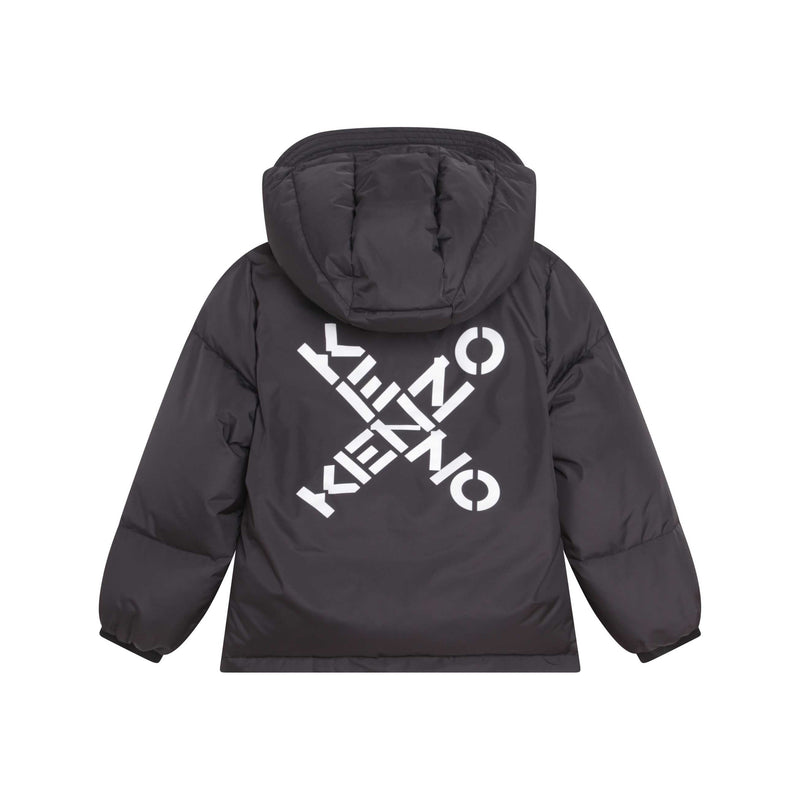 Doudoune Gris Taupe - Enfant Mixte - Kenzo Kids