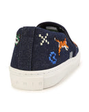 Sneakers Bleu Metal - Enfant Mixte - Kenzo Kids