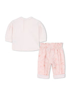 Set med T-shirt + byxor - Veiled Rose