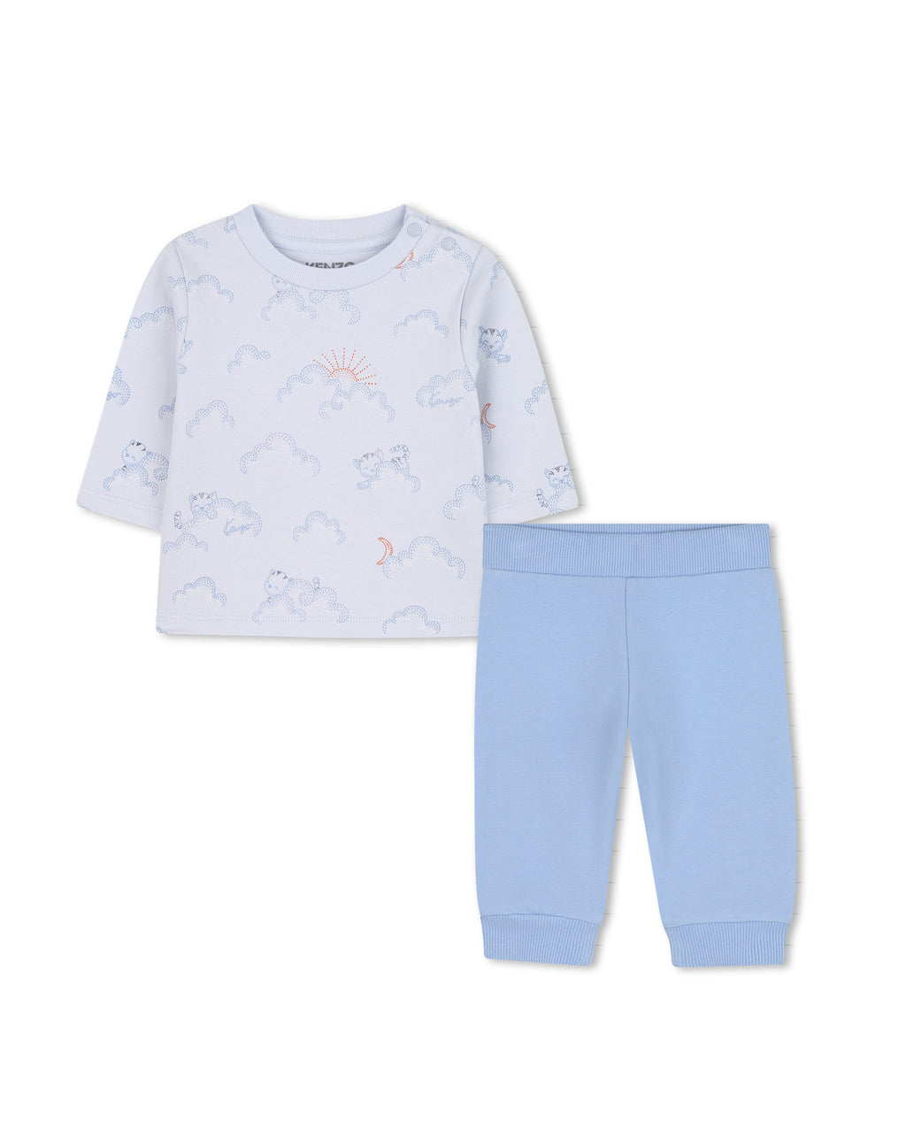 Conjunto camiseta + pantalón - Celeste