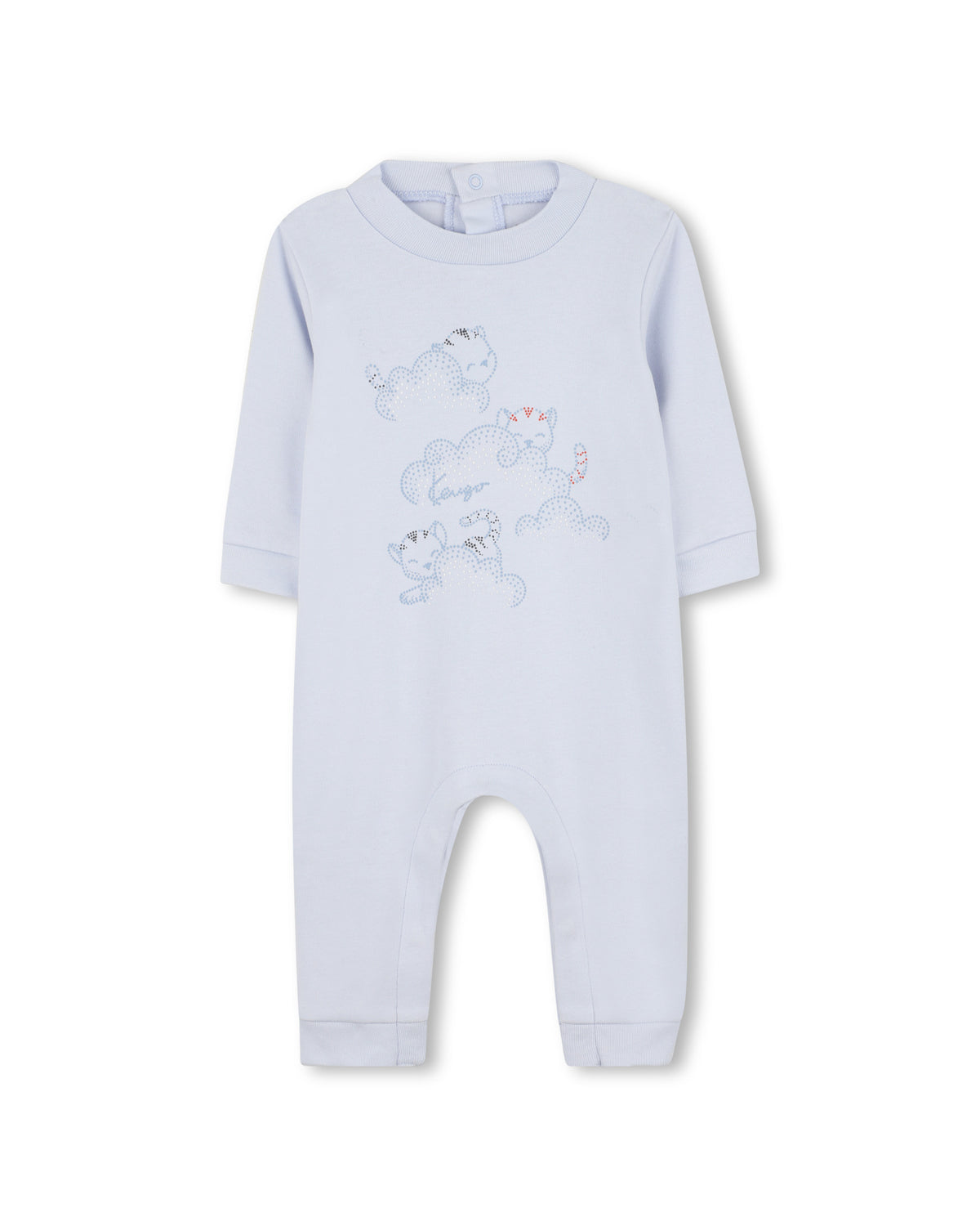 Set aus Overall + Mütze - Himmelblau