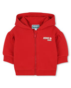 Cardigan Med Hætte - Rouge Fonce