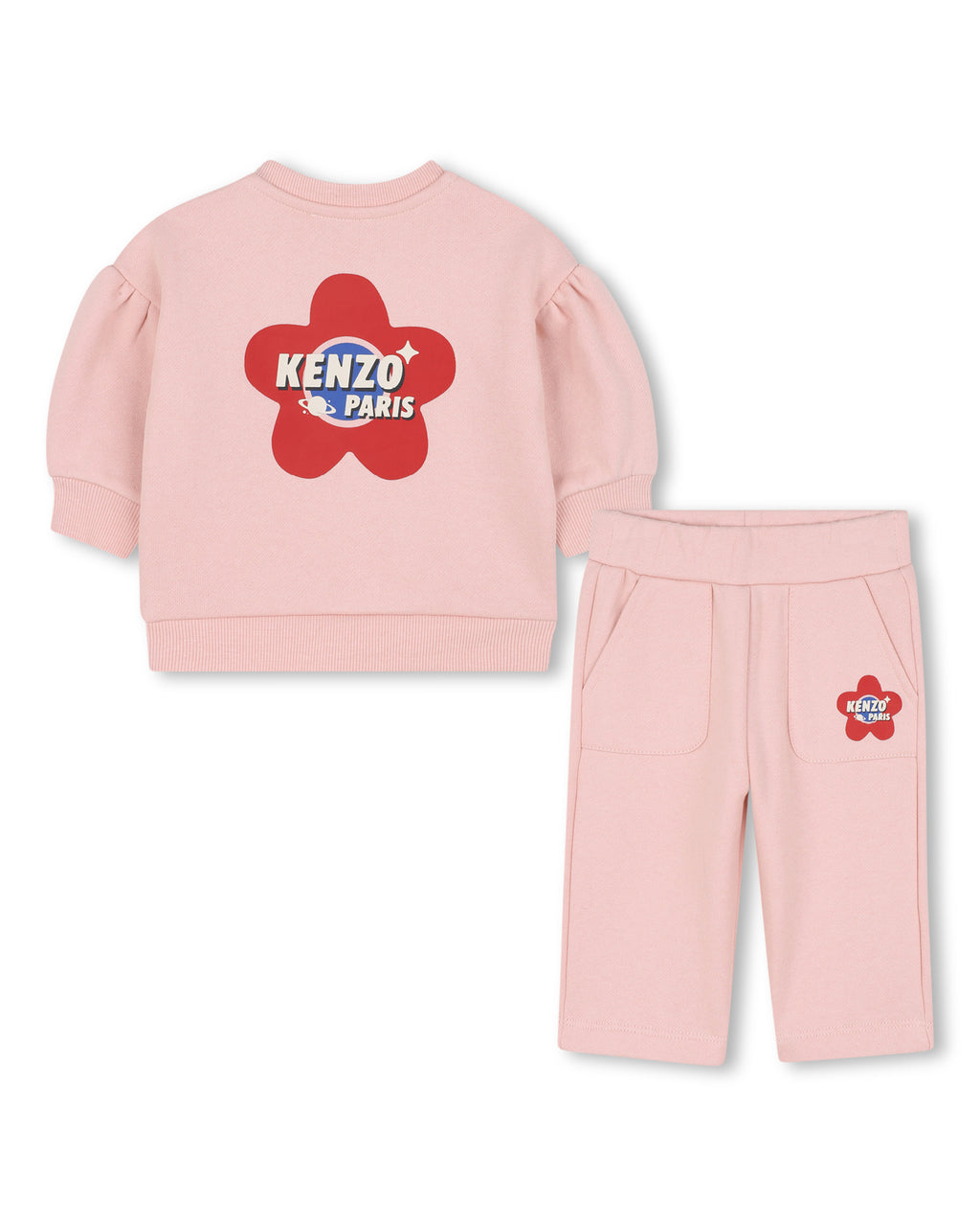 Completo Felpa + Pantaloni - Atomic Pink
