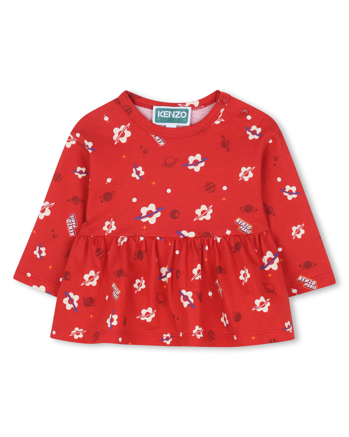 T-Shirt + Leggings Set - Dark Red