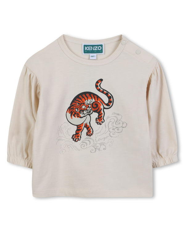 T-shirt met lange mouwen - Pale Trench