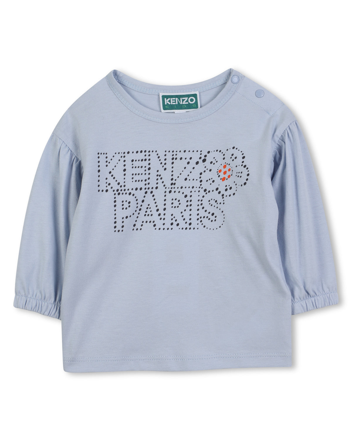 T-Shirt A Maniche Lunghe - Faded Blue