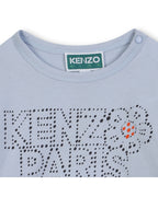 T-Shirt A Maniche Lunghe - Faded Blue