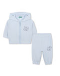 Completo Cardigan + Pantaloni - Faded Blue
