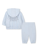 Completo Cardigan + Pantaloni - Faded Blue