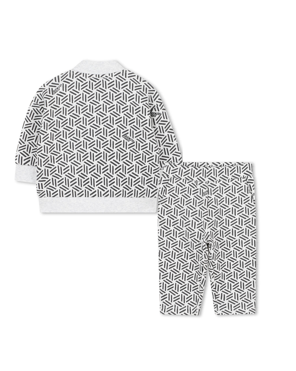 Set Cardigan + Hose - Gris Chine