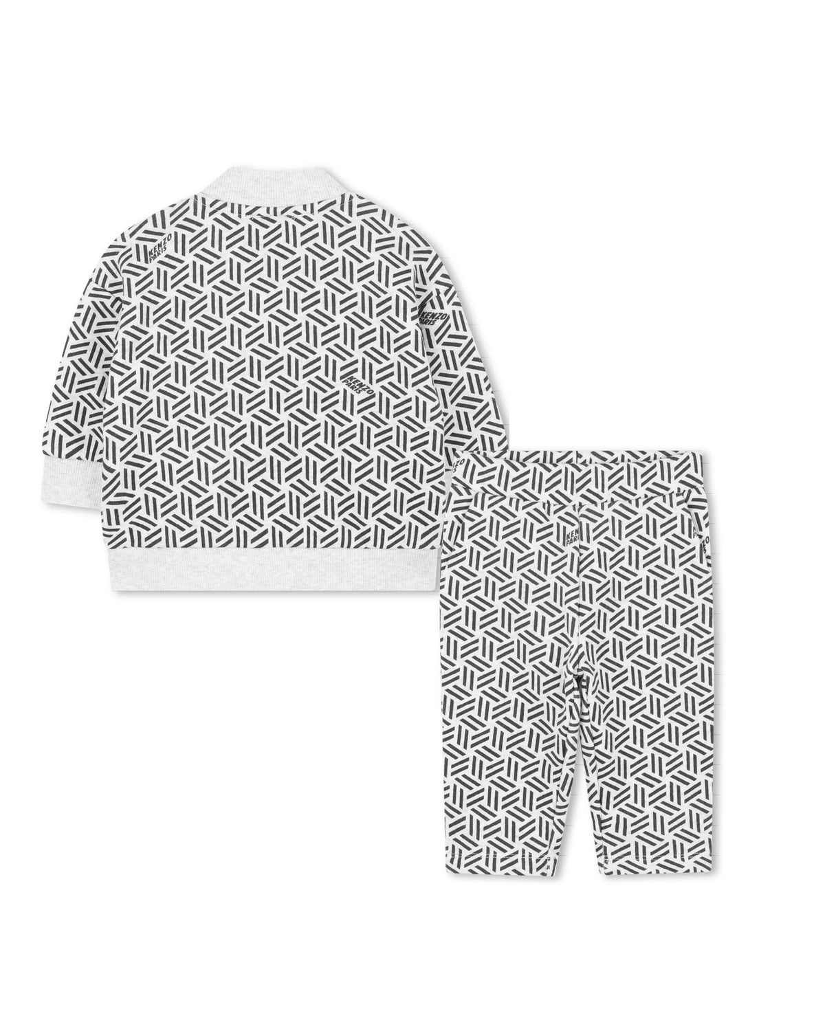 Set Cardigan + Hose - Gris Chine