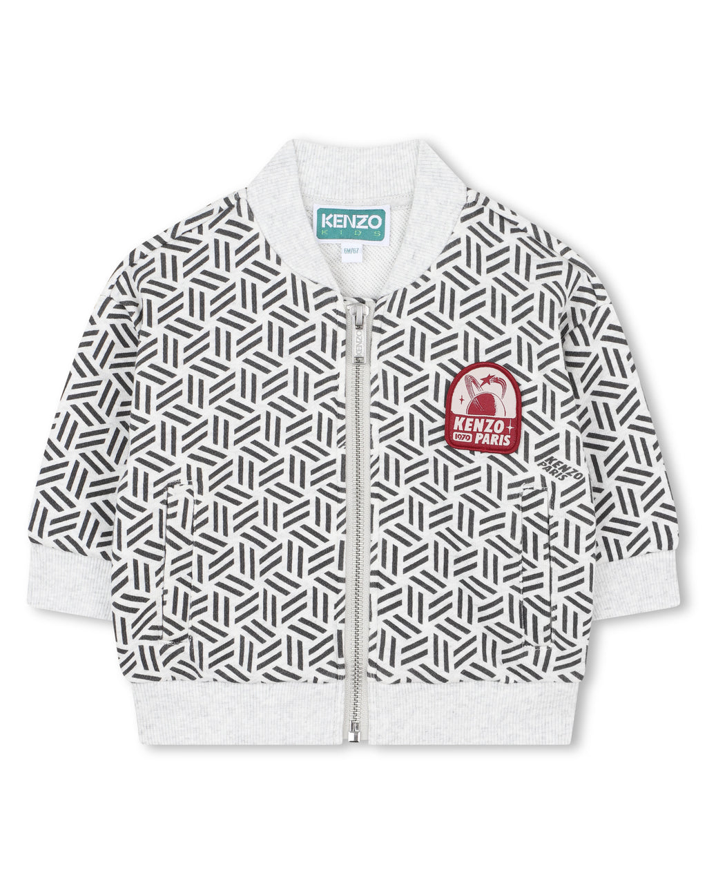Set Cardigan + Hose - Gris Chine