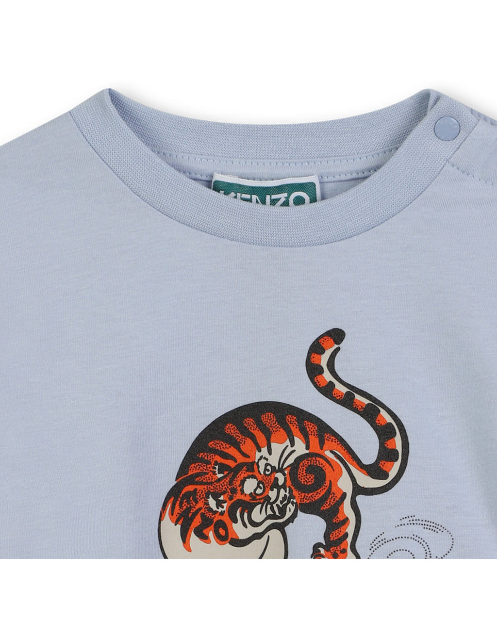 T-Shirt A Maniche Lunghe - Faded Blue