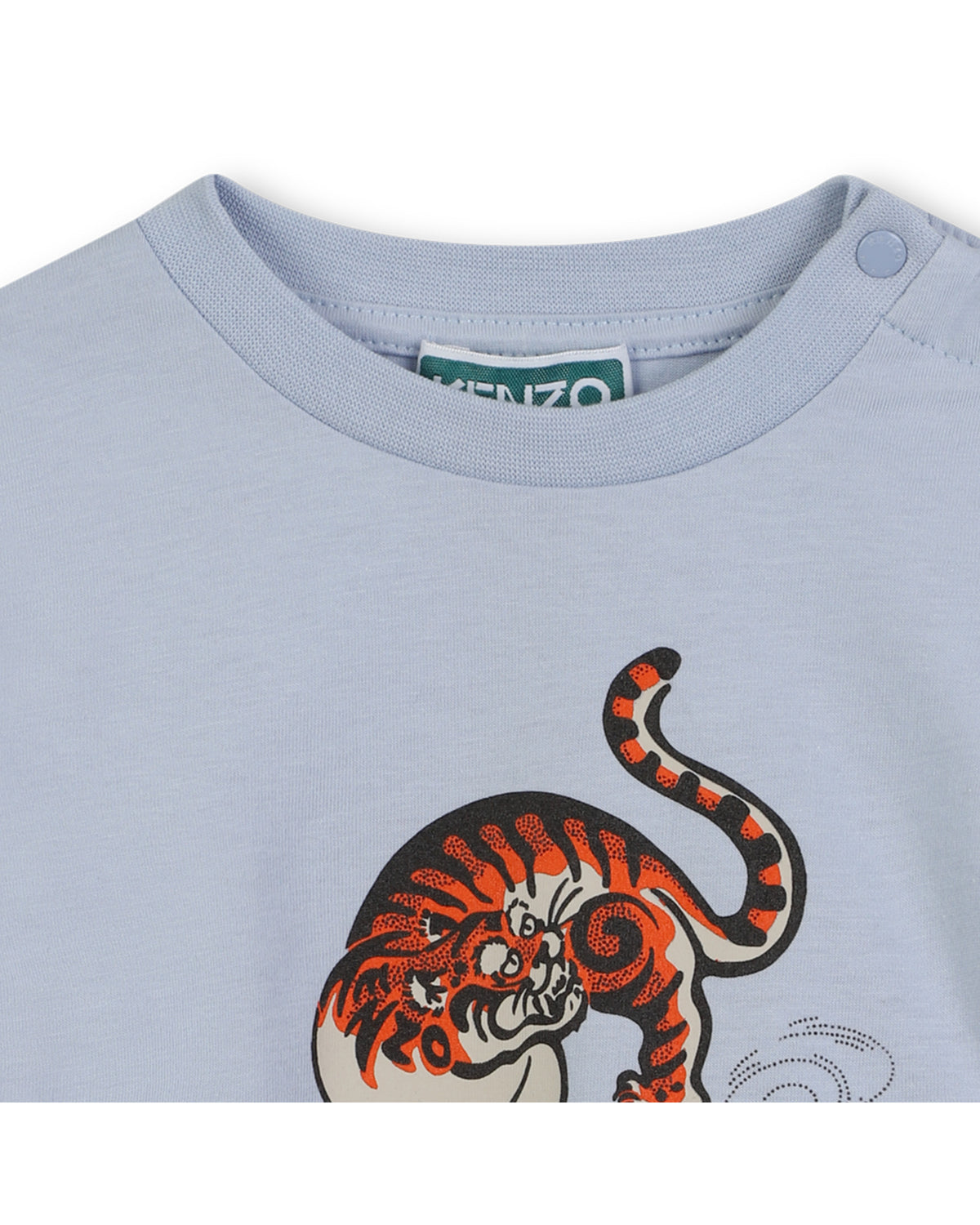 T-Shirt A Maniche Lunghe - Faded Blue