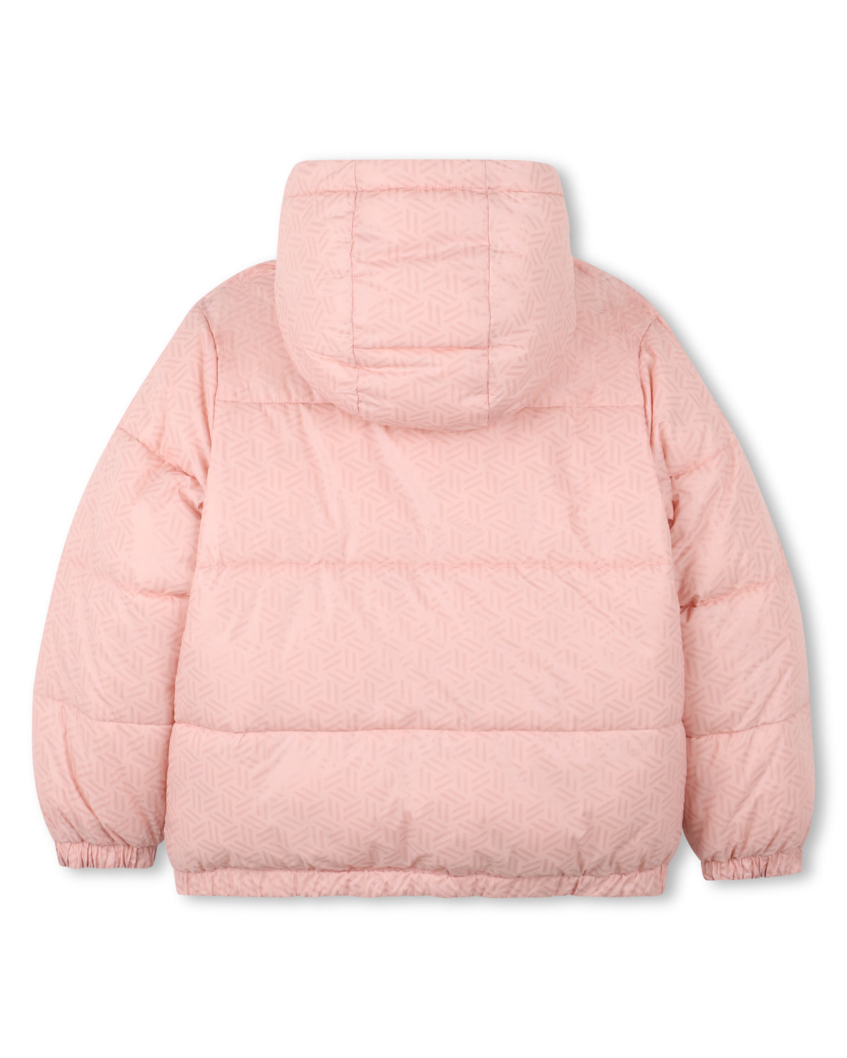 Wende-Daunenjacke - Grau Rosa