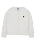 Cardigan in Maglia - Offwhite