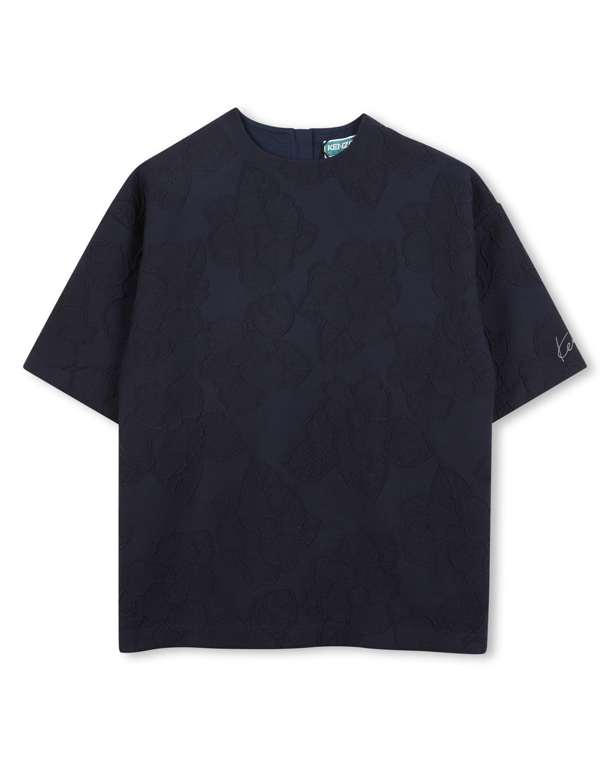 Long-Sleeved Dress - Mistral Blue