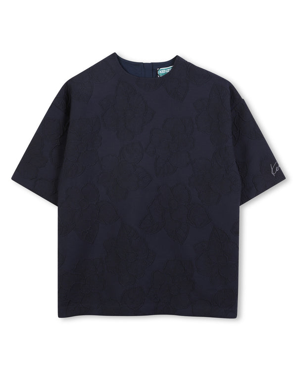 Long-Sleeved Dress - Mistral Blue