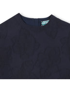 Long-Sleeved Dress - Mistral Blue