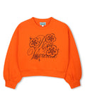 Sweatshirt - Dunkelorange
