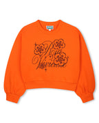 Sweatshirt - Dunkelorange