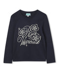 Langarmshirt - Bleu Mistral