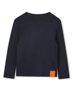 Langarmshirt - Bleu Mistral