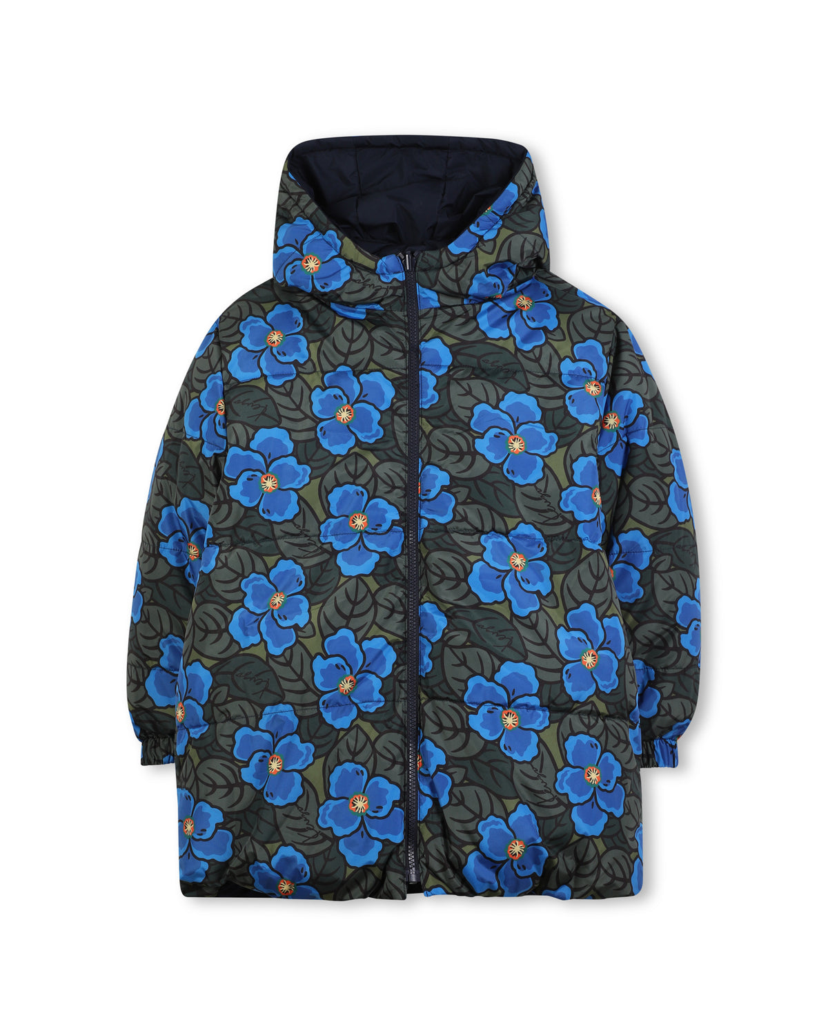 Wende-Daunenjacke - Bleu Mistral