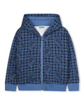 Rozpinana bluza z kapturem - Bleu Air