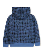 Rozpinana bluza z kapturem - Bleu Air