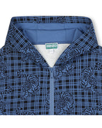 Rozpinana bluza z kapturem - Bleu Air