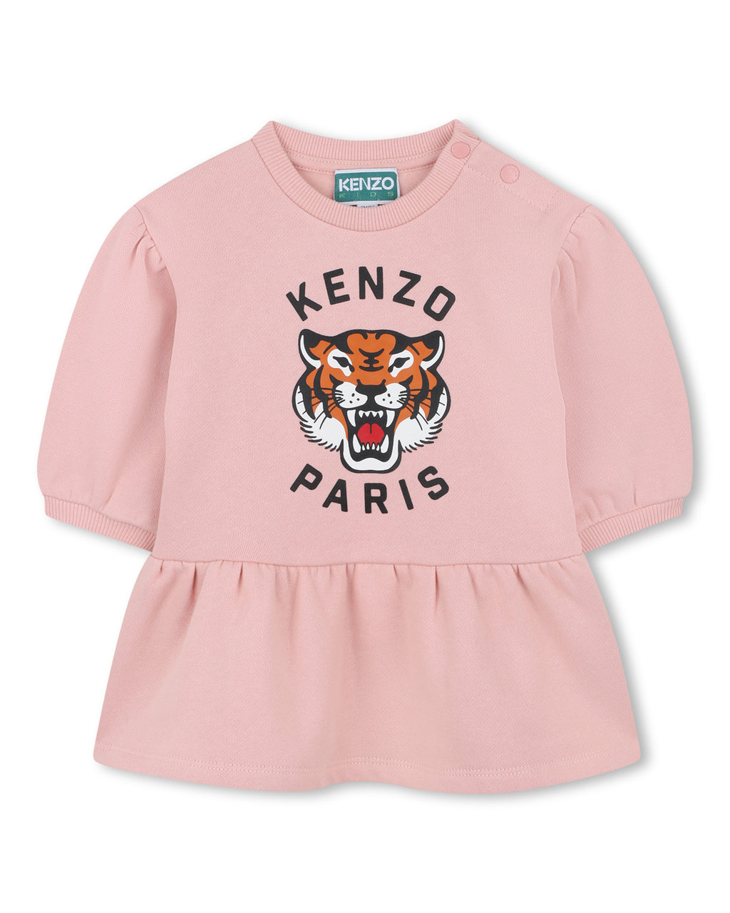 Vestido de manga larga - Atomic Pink