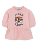 Vestido de manga larga - Atomic Pink