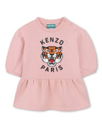 Vestido de manga larga - Atomic Pink