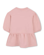 Vestido de manga larga - Atomic Pink
