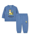 Ensemble Sweat + Bas Jogging - Bleu Air