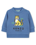 Ensemble Sweat + Bas Jogging - Bleu Air