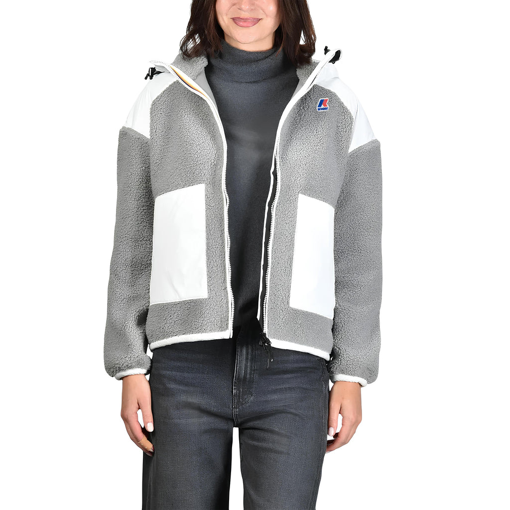 K-Way ANGELIQUE 4.0 ORSETTO Women's Sherpa Jacket