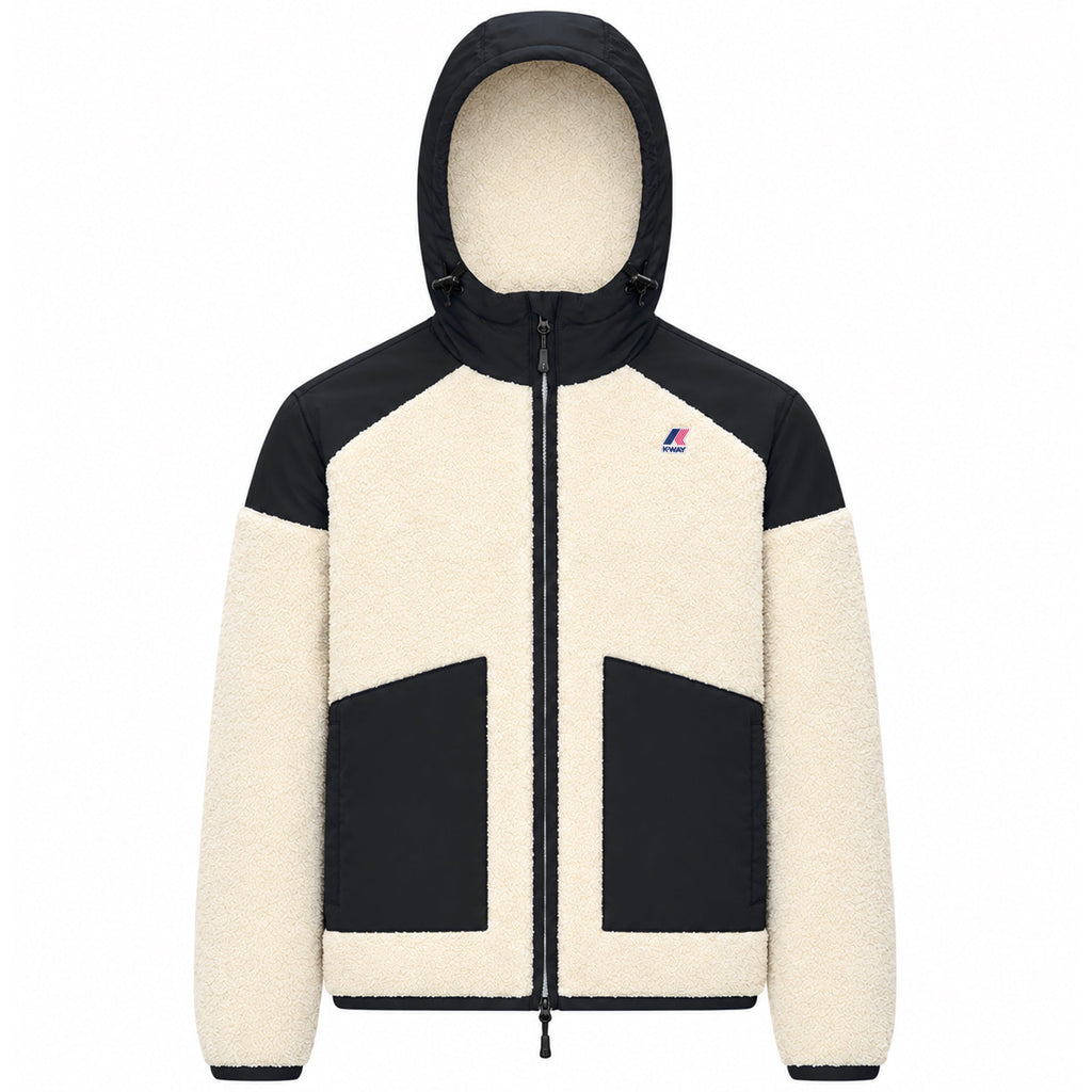 Chaqueta sherpa de mujer K-Way ANGELIQUE 4.0 ORSETTO