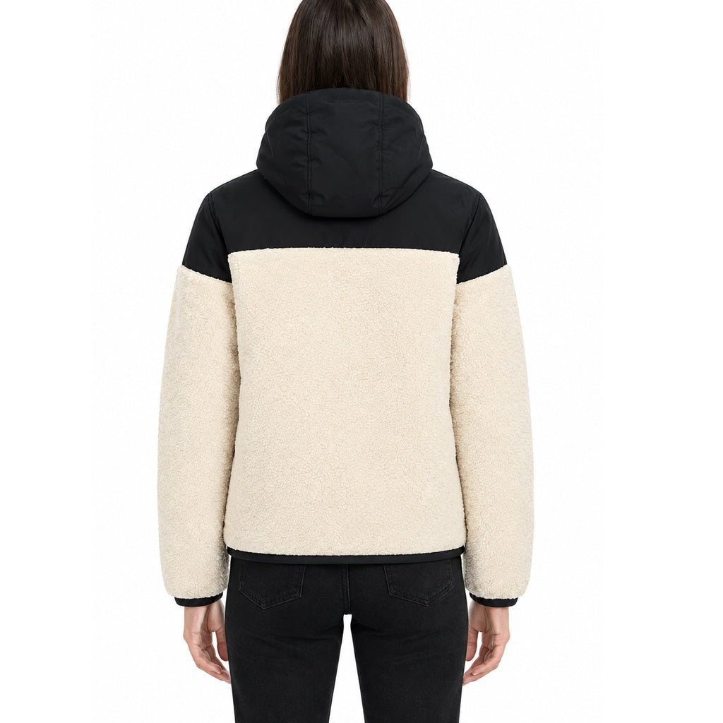 Chaqueta sherpa de mujer K-Way ANGELIQUE 4.0 ORSETTO